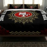 Personalized San Francisco 49ers Mandala Lacework Bedding Set Best Selling