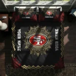 Personalized San Francisco 49ers Mandala Lacework Bedding Set Best Selling