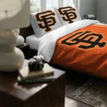 Personalized San Francisco Giants Mlb Logo Bedding Set Best Selling