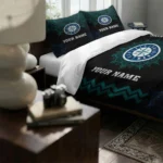 Personalized Seattle Mariners Mandala Lacework Bedding Set Best Selling