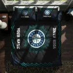 Personalized Seattle Mariners Mandala Lacework Bedding Set Best Selling