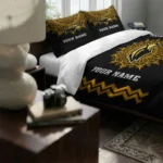 Personalized Southern Miss Golden Eagles Mandala Lacework Bedding Set Best Selling