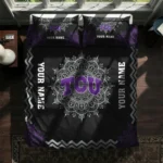 Personalized Tcu Horned Frogs Mandala Lacework Bedding Set Best Selling