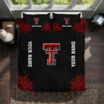 Personalized Texas Tech Red Raiders Mandala Lacework Bedding Set Best Selling