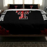 Personalized Texas Tech Red Raiders Mandala Lacework Bedding Set Best Selling