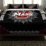 Personalized Umass Minutemen Mandala Lacework Bedding Set Best Selling