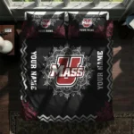 Personalized Umass Minutemen Mandala Lacework Bedding Set Best Selling