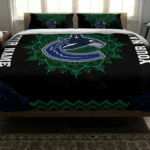 Personalized Vancouver Canucks Mandala Lacework Bedding Set Best Selling