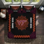 Personalized Virginia Tech Hokies Mandala Lacework Bedding Set Best Selling
