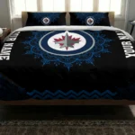 Personalized Winnipeg Jets Mandala Lacework Bedding Set Best Selling
