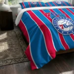 Philadelphia 76ers Stripe Style Bedding Set Best Selling