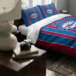 Philadelphia 76ers Stripe Style Bedding Set Best Selling