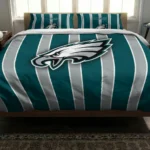 Philadelphia Eagles Stripe Style Bedding Set Best Selling