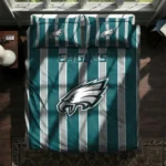Philadelphia Eagles Stripe Style Bedding Set Best Selling