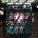 Philadelphia Eagles Sunburst Splatter Bedding Set Best Selling