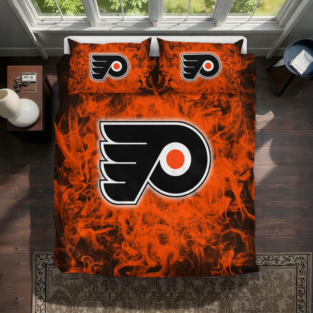 Philadelphia Flyers Red Mist Bedding Set Best Selling Philadelphia Flyers Red Mist Bedding Set Best Selling