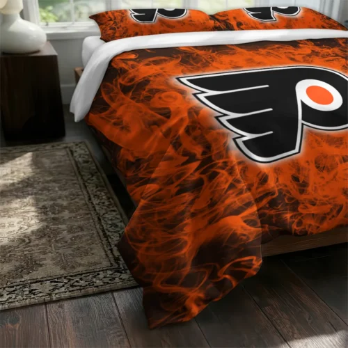 Philadelphia Flyers Red Mist Bedding Set Fashion Forward