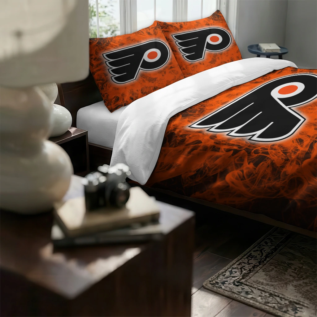 Philadelphia Flyers Red Mist Bedding Set High Quality Philadelphia Flyers Red Mist Bedding Set High Quality