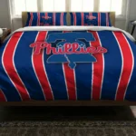 Philadelphia Phillies Stripe Style Bedding Set Best Selling