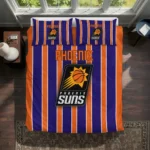 Phoenix Suns Stripe Style Bedding Set Best Selling