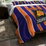 Phoenix Suns Stripe Style Bedding Set Best Selling