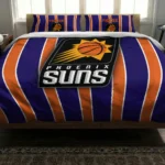 Phoenix Suns Stripe Style Bedding Set Best Selling