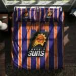 Phoenix Suns Stripe Style Bedding Set Best Selling