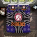 Phoenix Suns Sunburst Splatter Bedding Set Best Selling