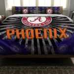Phoenix Suns Sunburst Splatter Bedding Set Best Selling