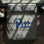 Pittsburgh Panthers Cracked Texture Bedding Set Best Selling