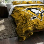 Pittsburgh Penguins Red Mist Bedding Set Best Selling
