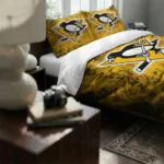 Pittsburgh Penguins Red Mist Bedding Set Best Selling