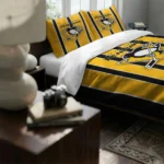 Pittsburgh Penguins Stripe Style Bedding Set Best Selling