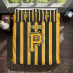 Pittsburgh Pirates Stripe Style Bedding Set Best Selling
