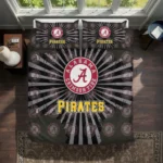 Pittsburgh Pirates Sunburst Splatter Bedding Set Best Selling