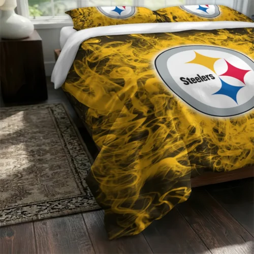 Pittsburgh Steelers Red Mist Bedding Set Fashion Forward
