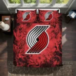 Portland Trail Blazers Red Mist Bedding Set Best Selling