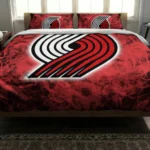 Portland Trail Blazers Red Mist Bedding Set Best Selling