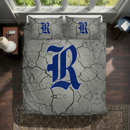 Rice Owls Cracked Texture Bedding Set Best Selling