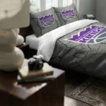 Sacramento Kings Cracked Texture Bedding Set Best Selling