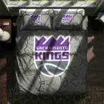 Sacramento Kings Cracked Texture Bedding Set Best Selling