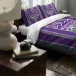 Sacramento Kings Stripe Style Bedding Set Best Selling