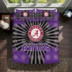 Sacramento Kings Bedding Set - Sunburst Splatter Purple Black 1 Sacramento Kings Sunburst Splatter Bedding Set Best Selling