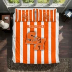 Sam Houston Bearkats Stripe Style Bedding Set Best Selling