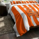 Sam Houston Bearkats Stripe Style Bedding Set Best Selling