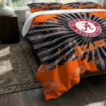 Sam Houston Bearkats Sunburst Splatter Bedding Set Best Selling