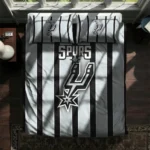 San Antonio Spurs Stripe Style Bedding Set Best Selling