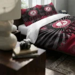 San Diego State Aztecs Sunburst Splatter Bedding Set Best Selling