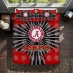 San Francisco 49ers Sunburst Splatter Bedding Set Best Selling