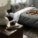 San Francisco Giants Cracked Texture Bedding Set Best Selling